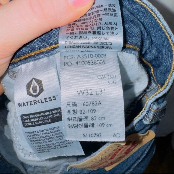 Women’s Levi’s Medium Wash Denim ‘94 Baggy Relaxed Loose Fit Jeans size 32 - Picture 6 of 7